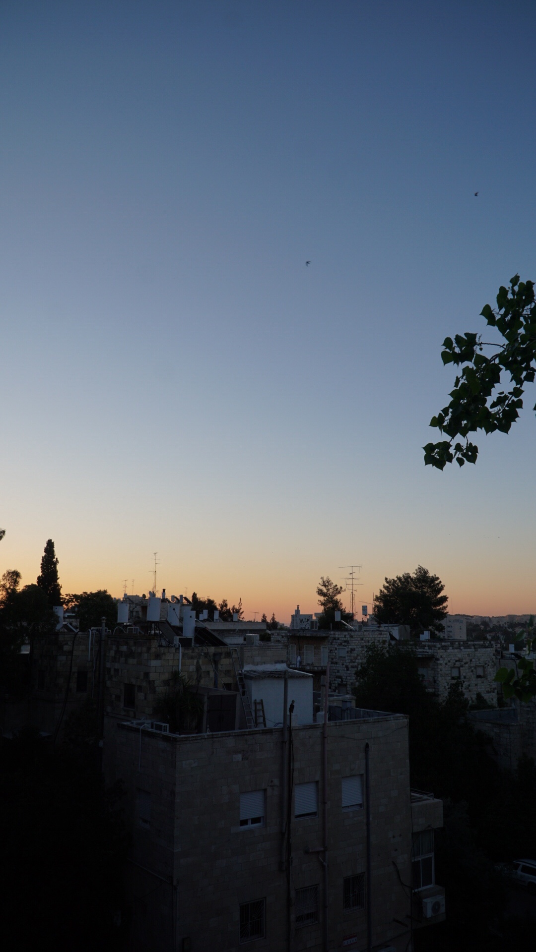 Sunrise over Jerusalem 