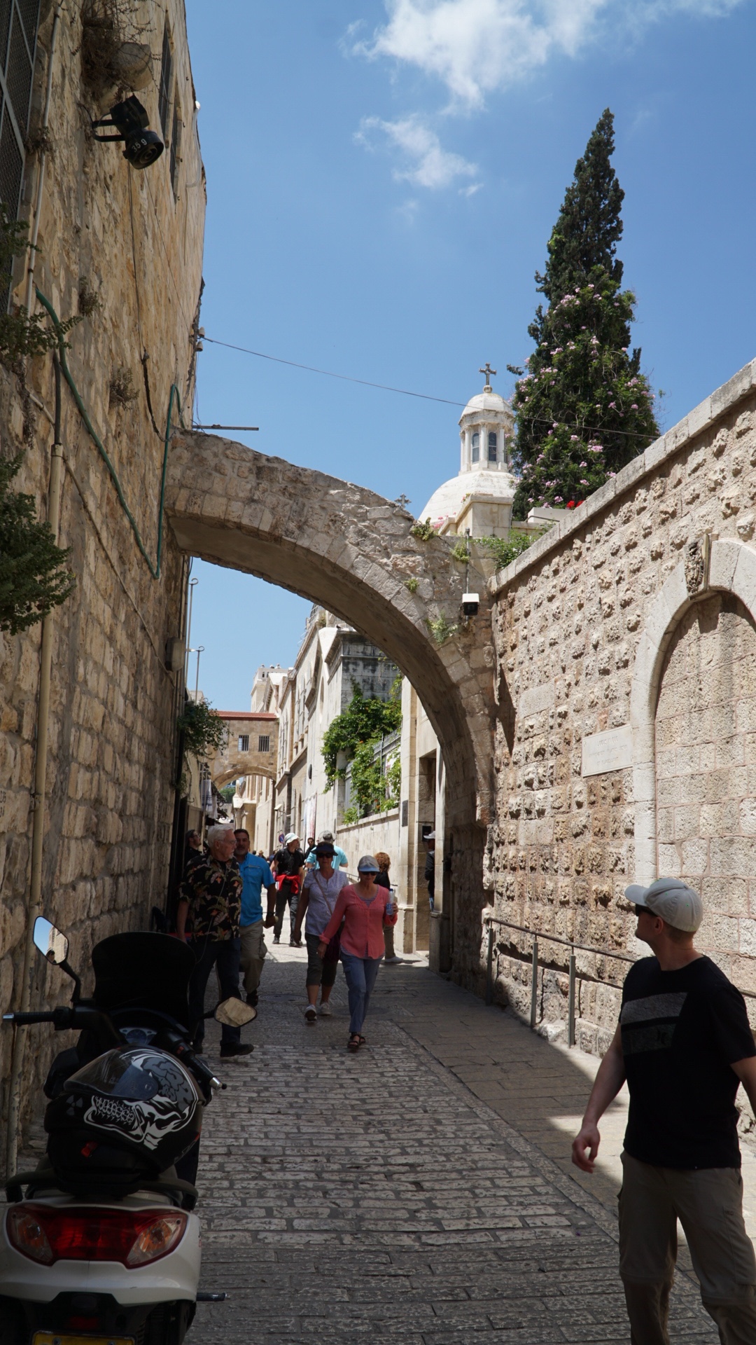 “Behold the Man” Arch where Jesus was presented to the crowds
